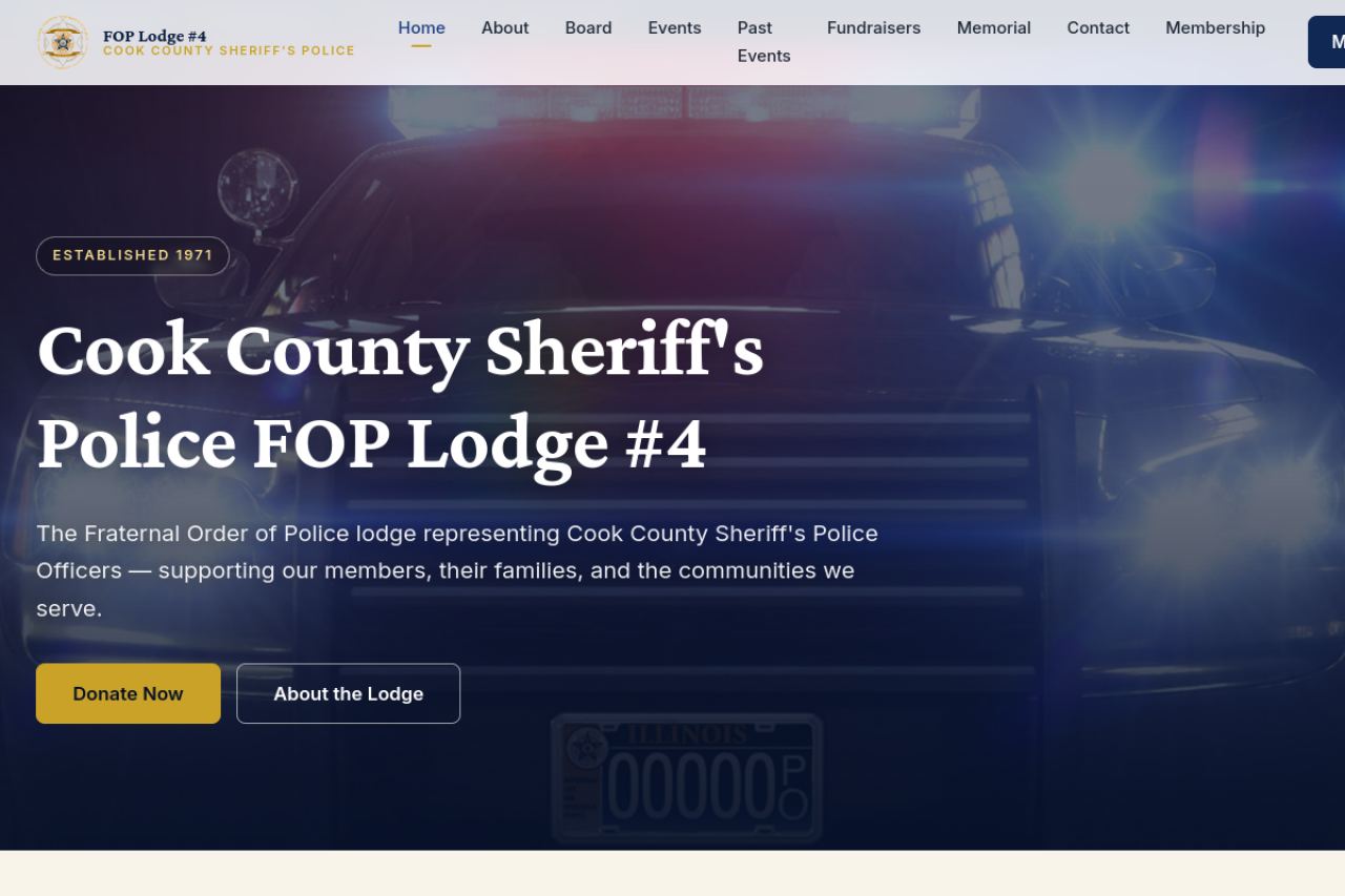 FOP Lodge 4 website