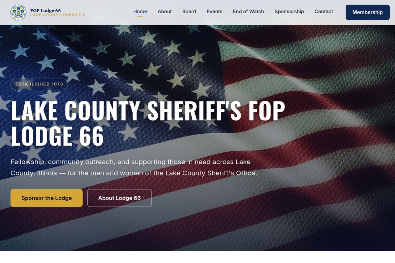 FOP Lodge 66 website