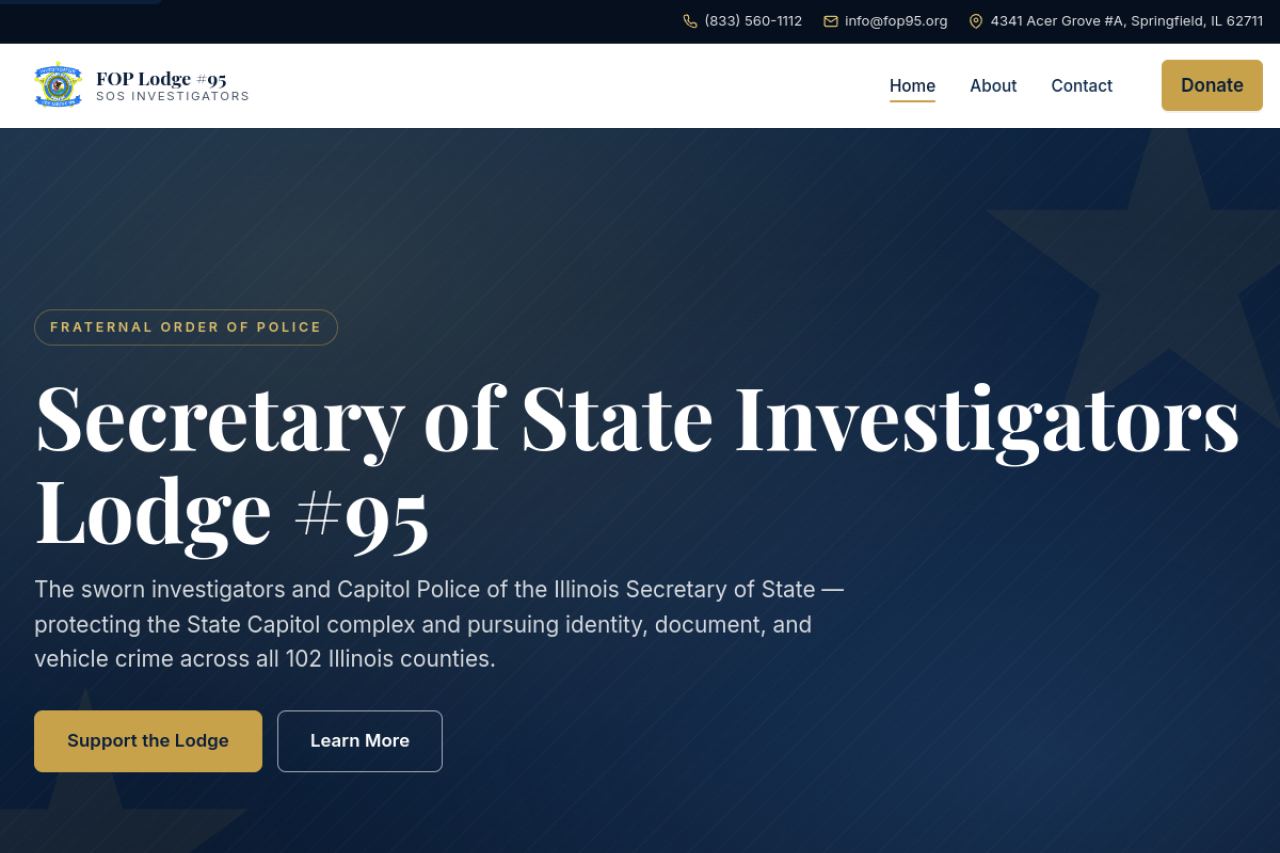 FOP Lodge 95 website