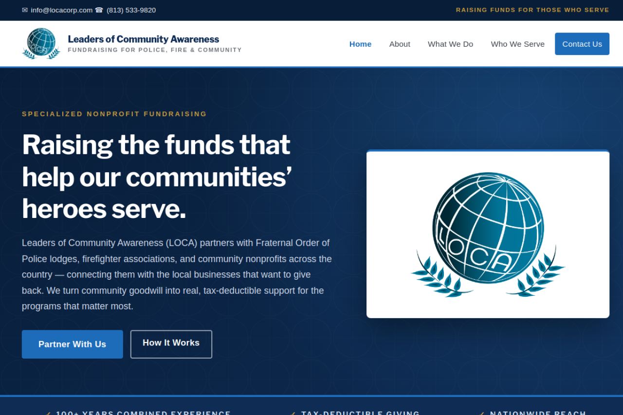 LOCA Corp website