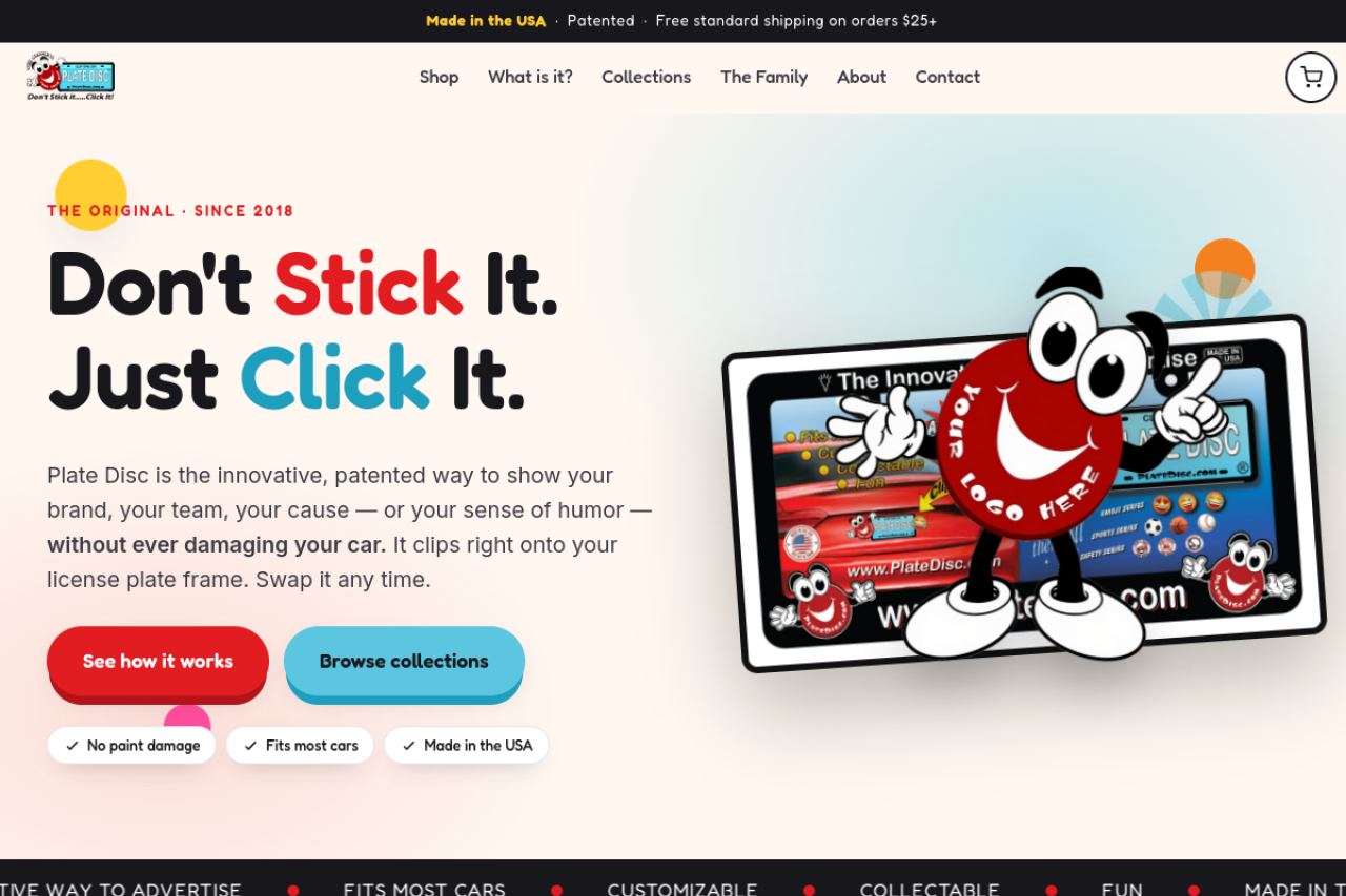 Plate Disc website